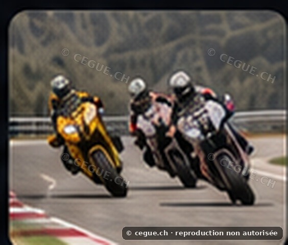 Ambiance de sport motorisé illustrant le répertoire de liens
